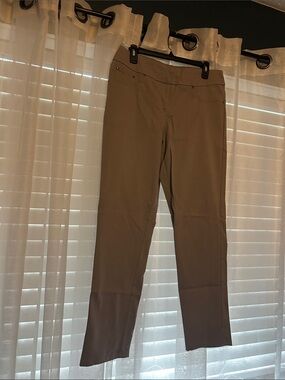 Ruby Rd. Straight-Leg Pants in grey